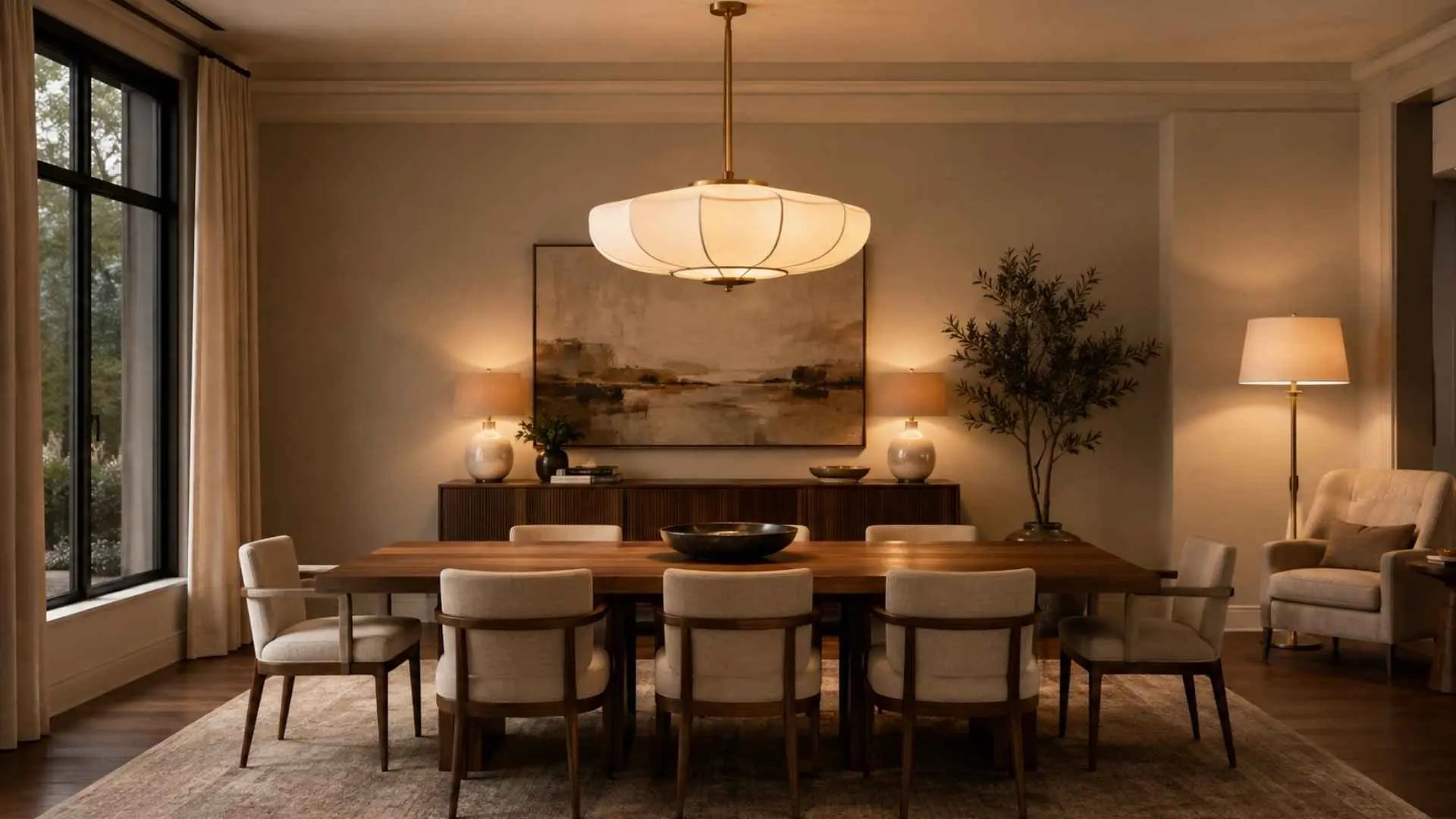 Dining Room Lamps: Ceiling, Buffet & Floor Lamps Guide