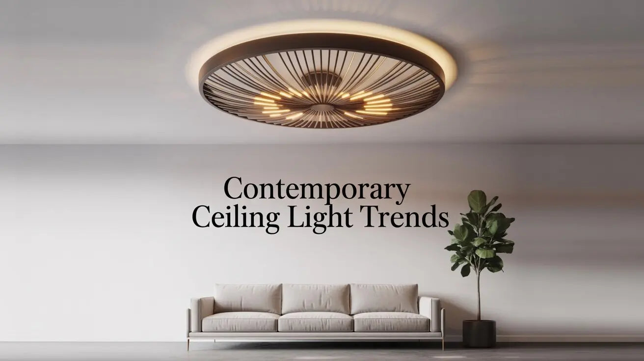 Explore Contemporary Ceiling Light Trends