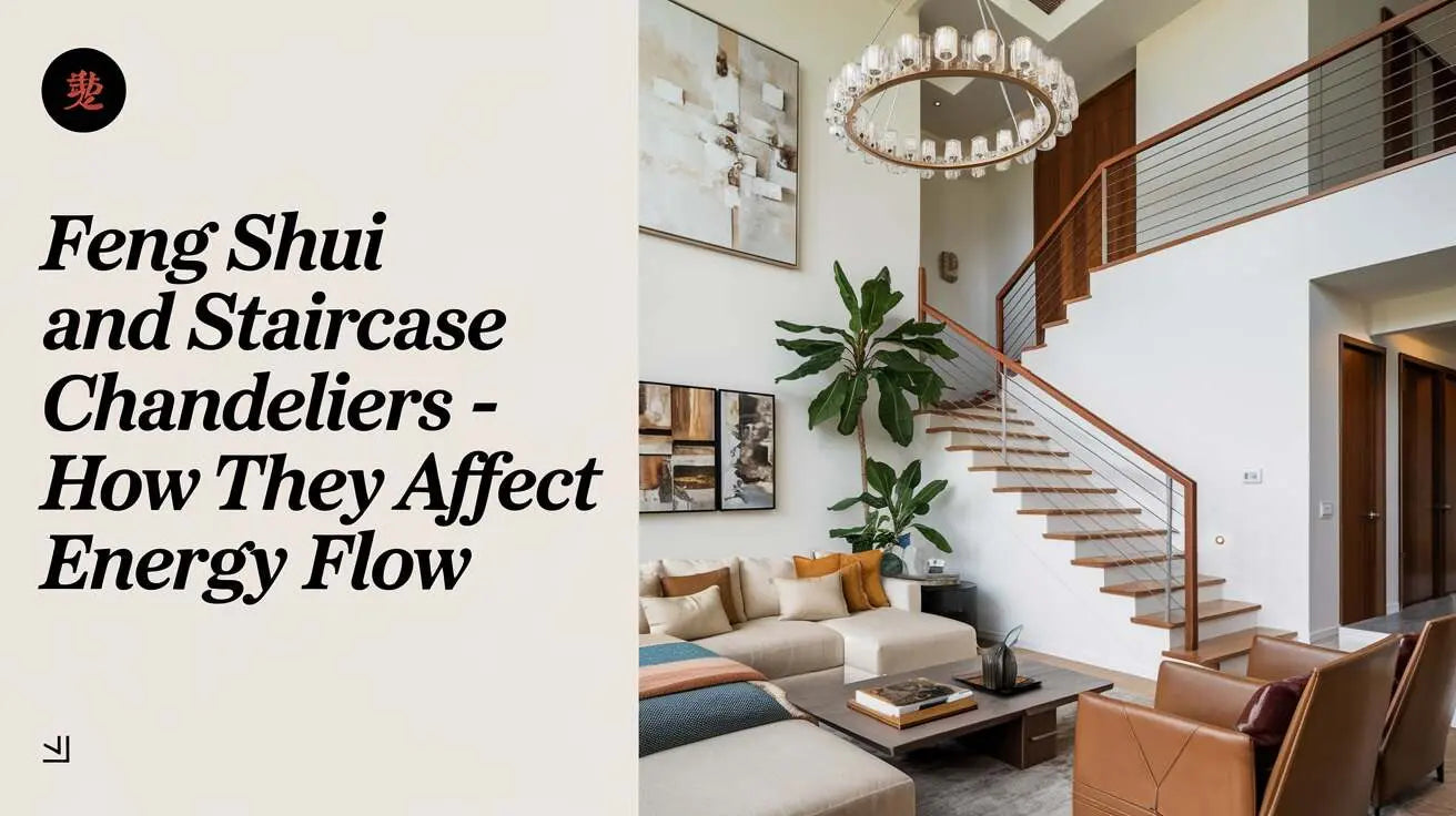 Feng Shui Staircase Chandelier Guide: Crystal & Spiral  