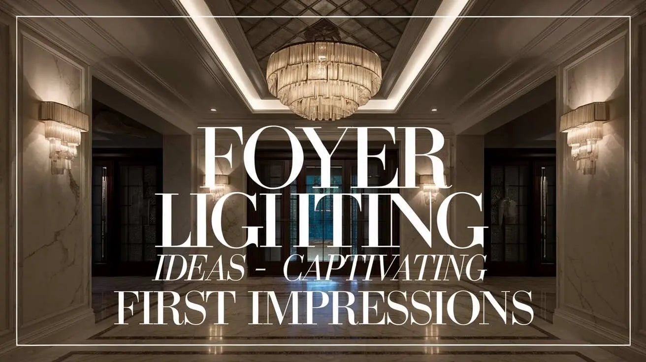 Foyer Lighting Ideas - Captivating First Impressions