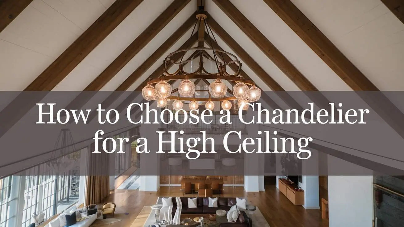 High Ceiling Chandeliers: Buying Guide & Sizing 2026
