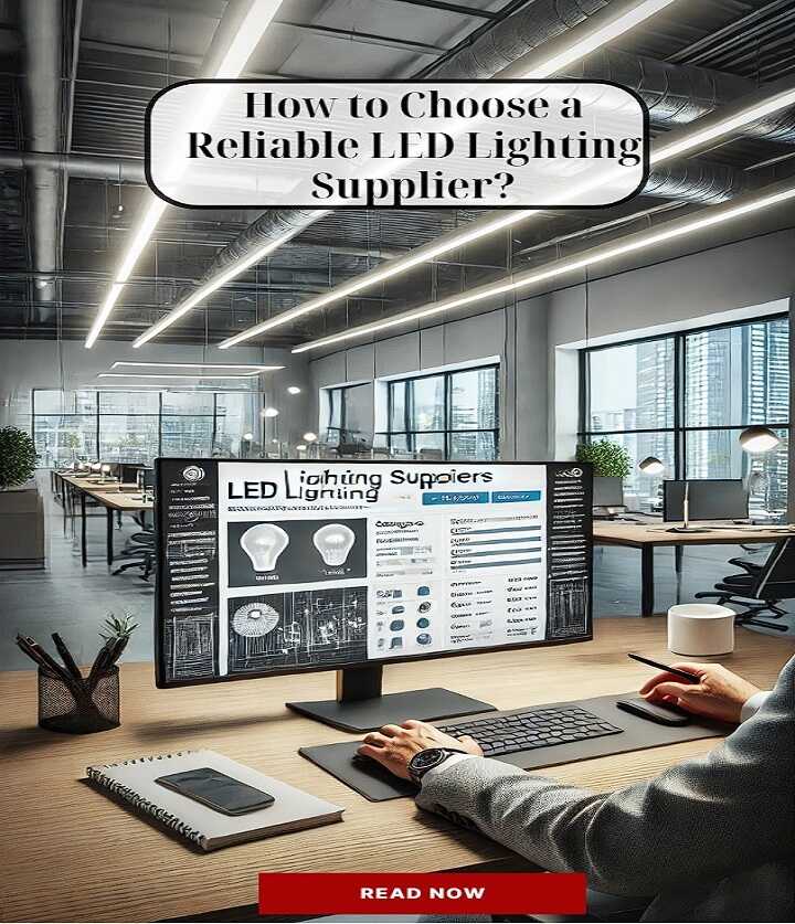 How to Choose a Reliable LED Lighting Supplier?