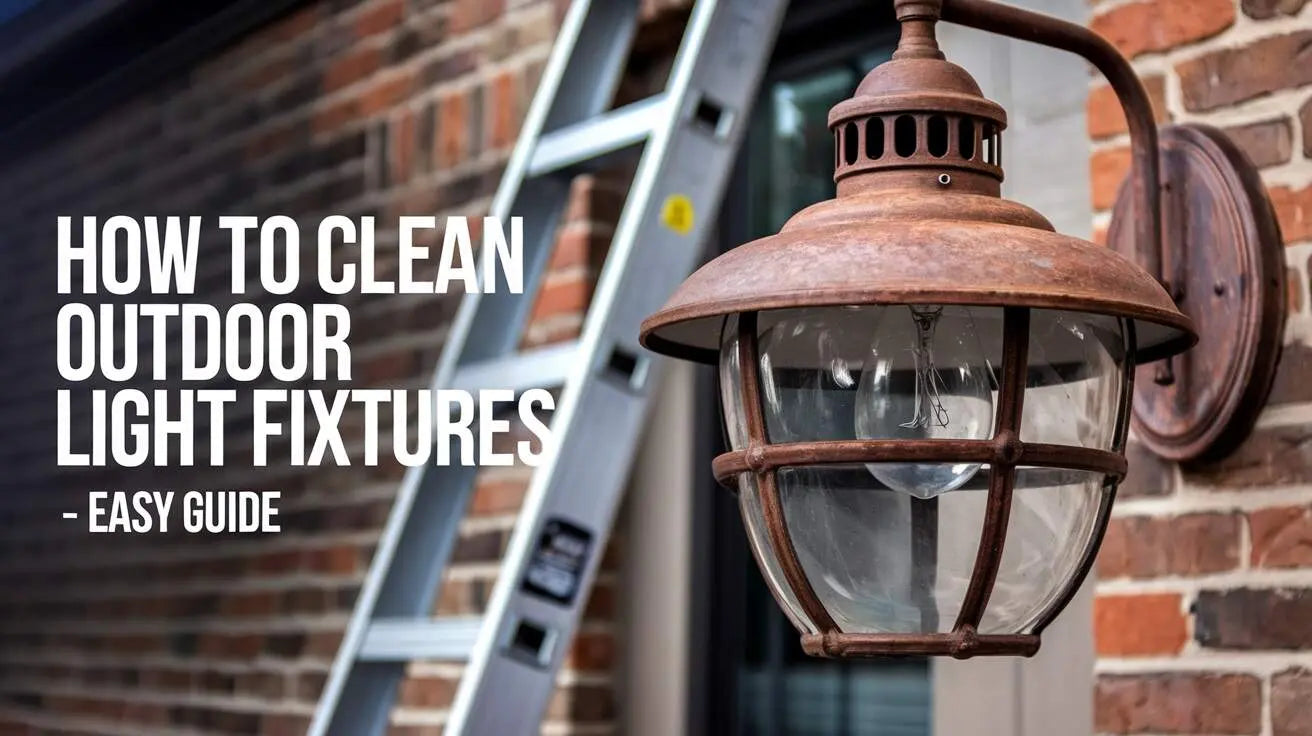 How to Clean Outdoor Light Fixtures: Maintenance Guide by Material
