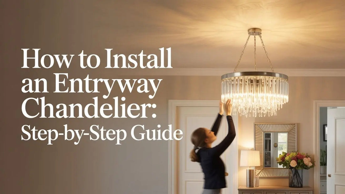 How to Install an Entryway Chandelier: Step-by-Step Guide