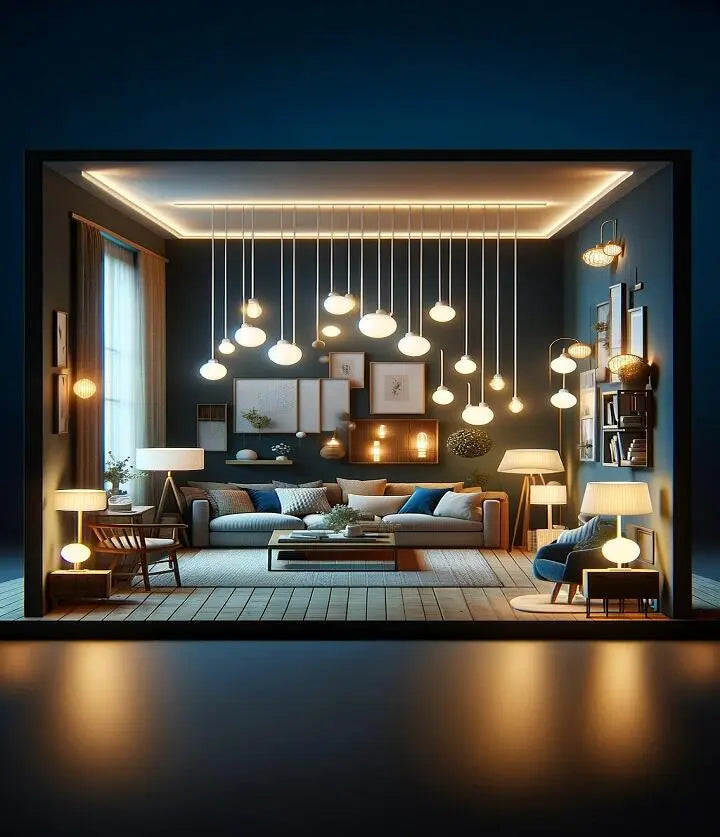 How to Light a Living Room with No Overhead Lighting – Seus Lighting