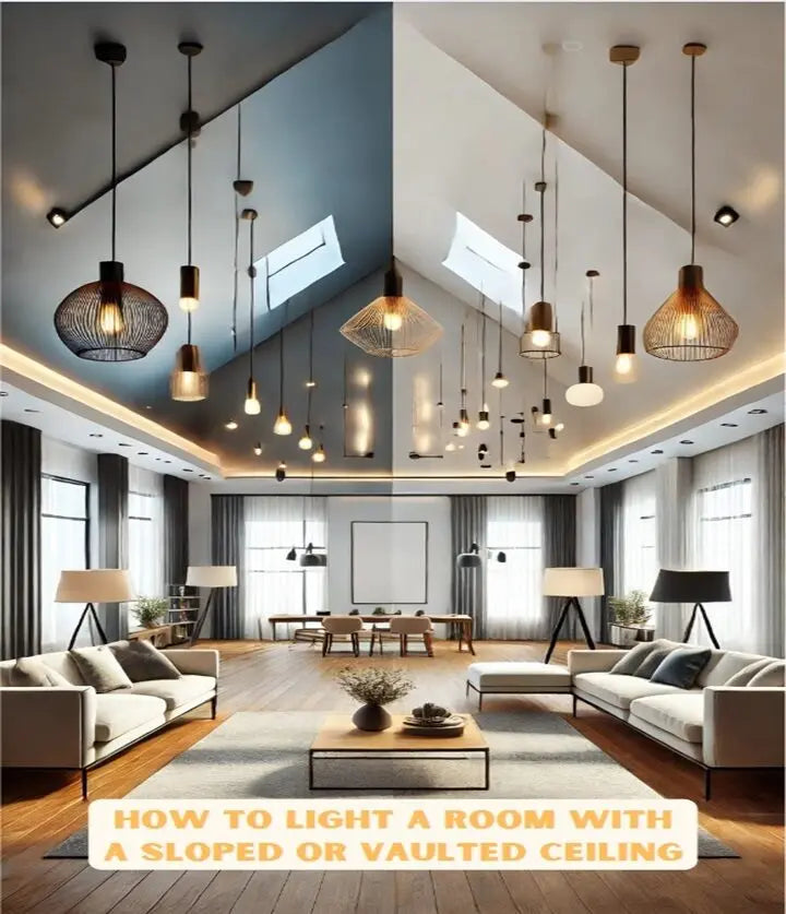 How to Light a Sloped or Vaulted Ceiling: 2026 Planning Guide