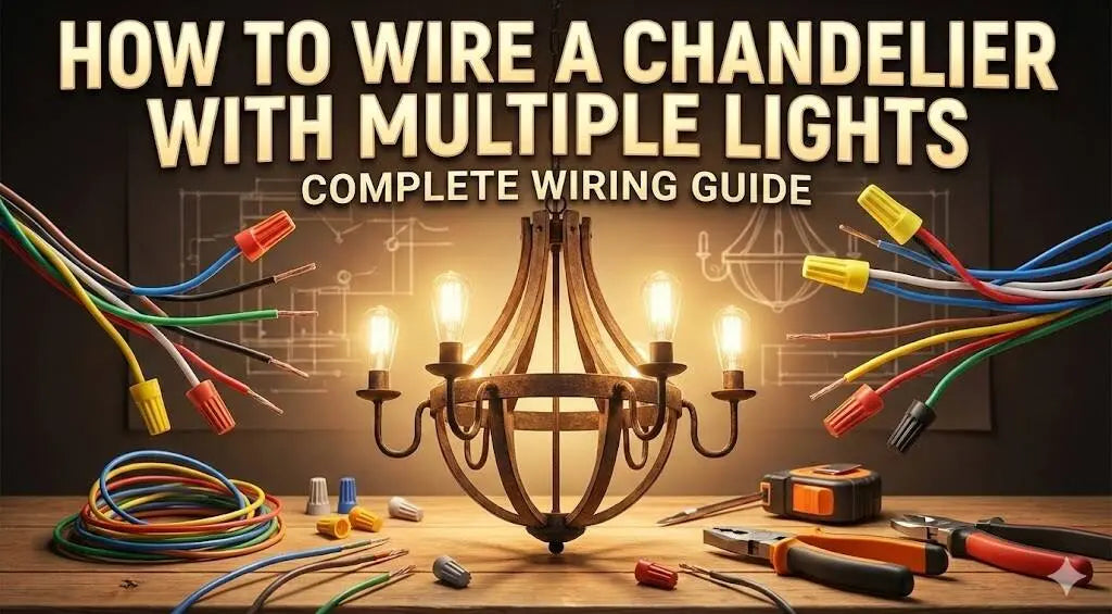 How to Wire a Chandelier with Multiple Lights: Complete Wiring Guide