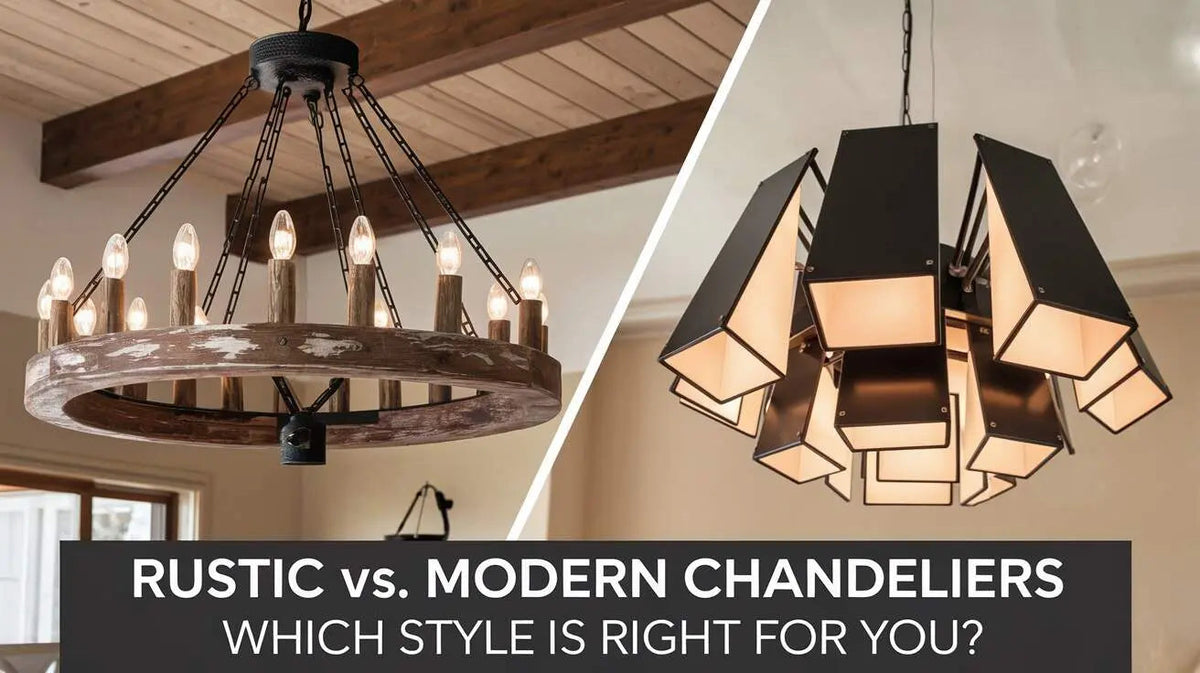 Modern Rustic Chandeliers: How to Blend Both Styles