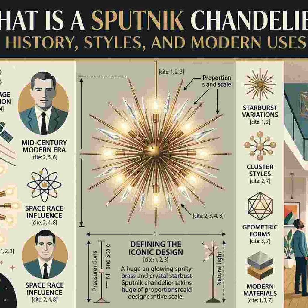 What Is a Sputnik Chandelier? History, Styles, and Modern Uses – Seus ...