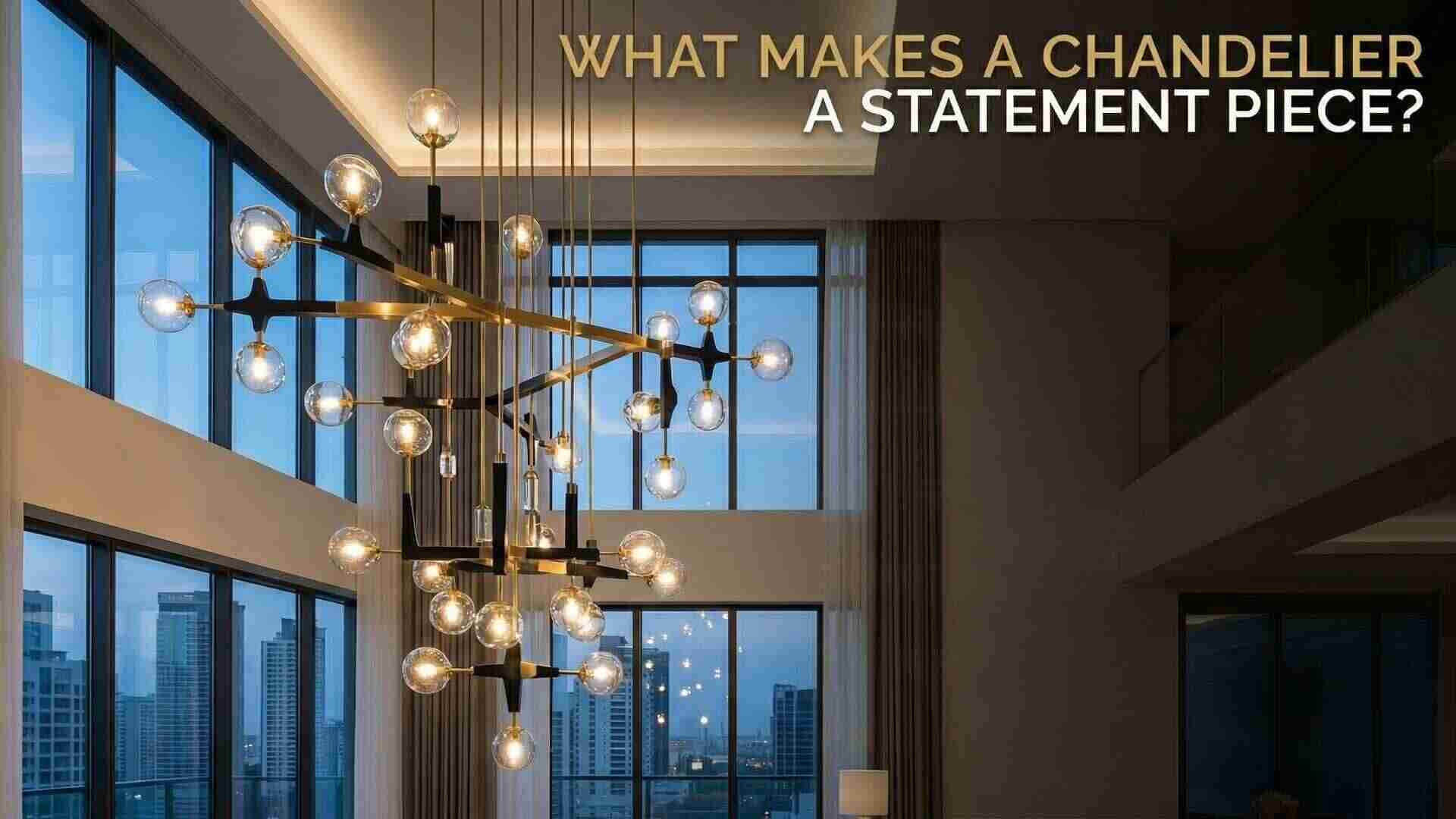 What Makes a Chandelier a Statement Piece? 7 Design Traits That Matter