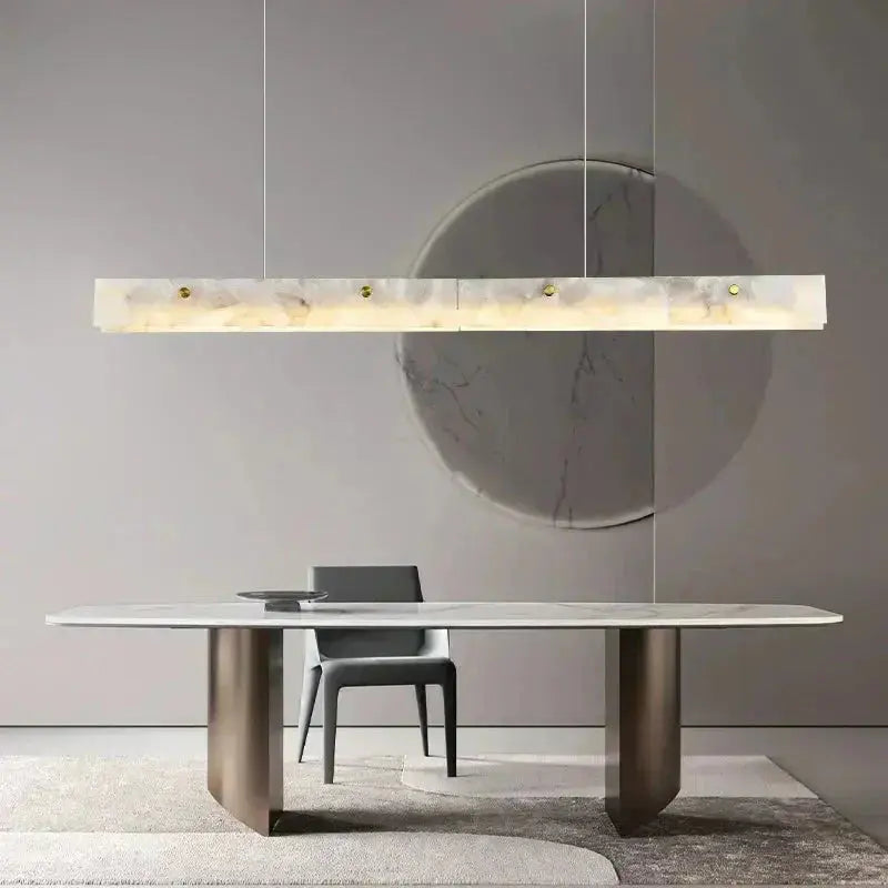 What-Shape-Chandelier-For-a-Rectangular-Table-Should-You-Get Seus Lighting