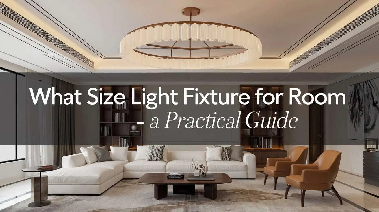 What Size Light Fixture for Room: Complete 2026 Sizing Guide