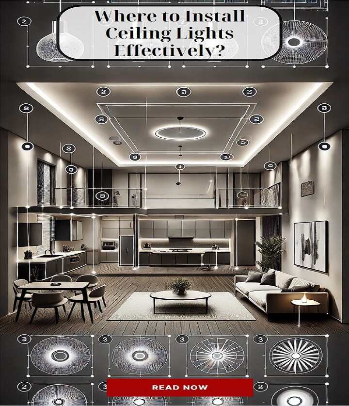 Ceiling Light Placement: Where to Put Lights in Every Room