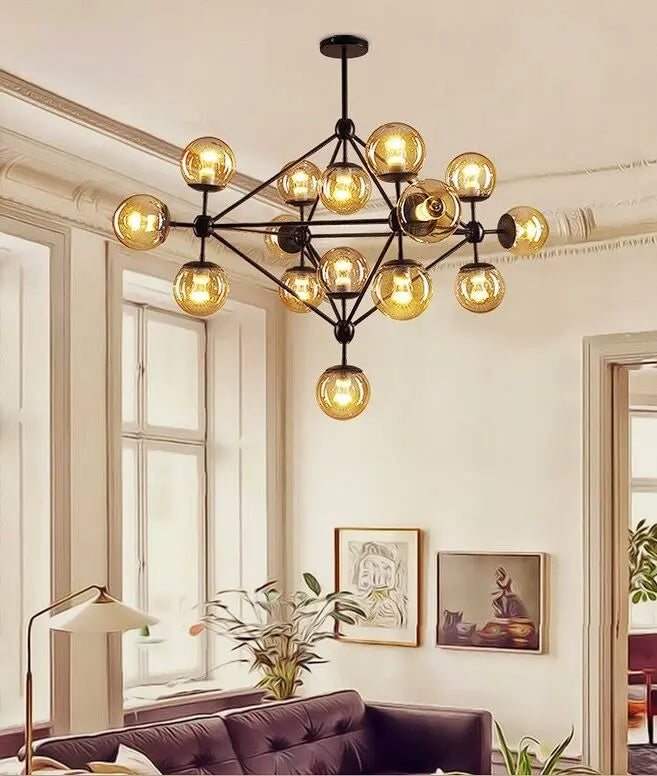 sputnik chandeliers
