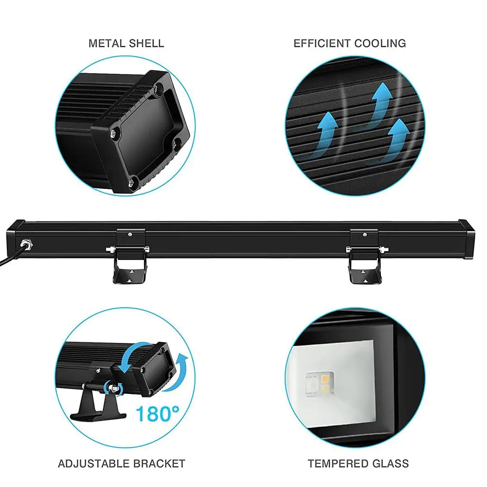 2Pcs Outdoor Wall Wash Lighting Seus Lighting