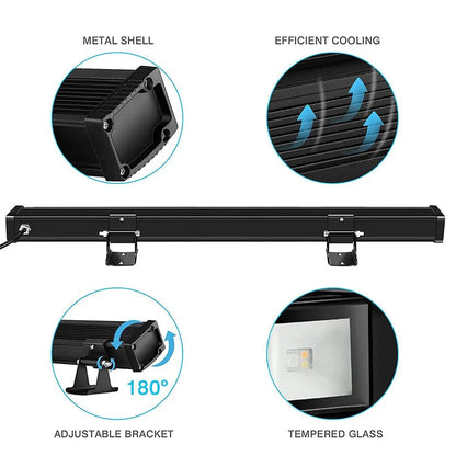 2Pcs Outdoor Wall Wash Lighting Seus Lighting