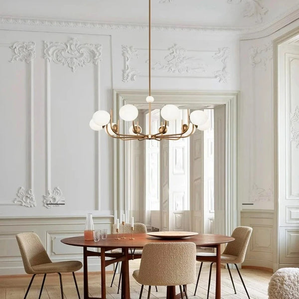 6-8-10 Lights Mid Century Modern Ceiling Light – Seus Lighting