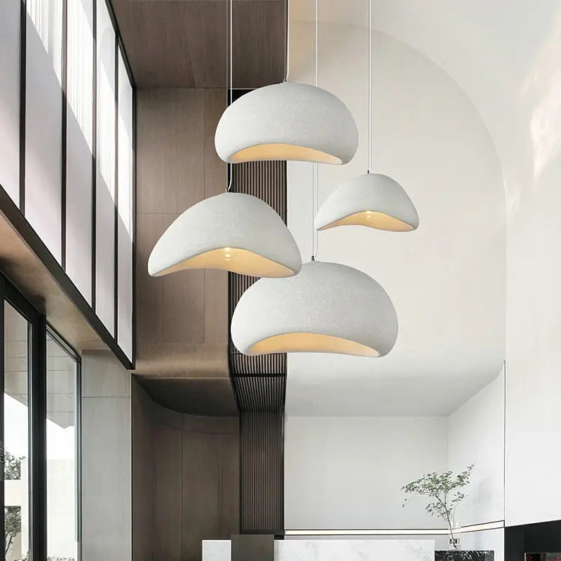 Agnes Concrete Dome Pendant Light  Seus Lighting