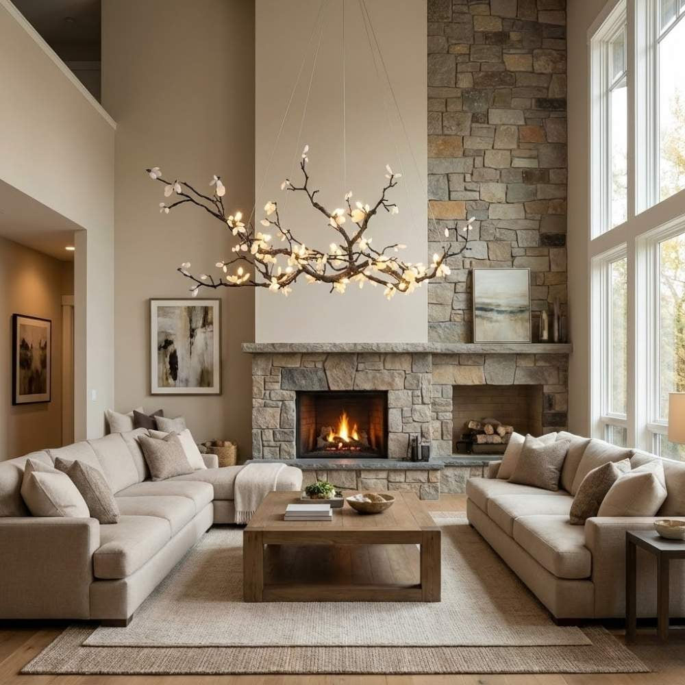 Alba Tree Branch Chandelier  Seus Lighting