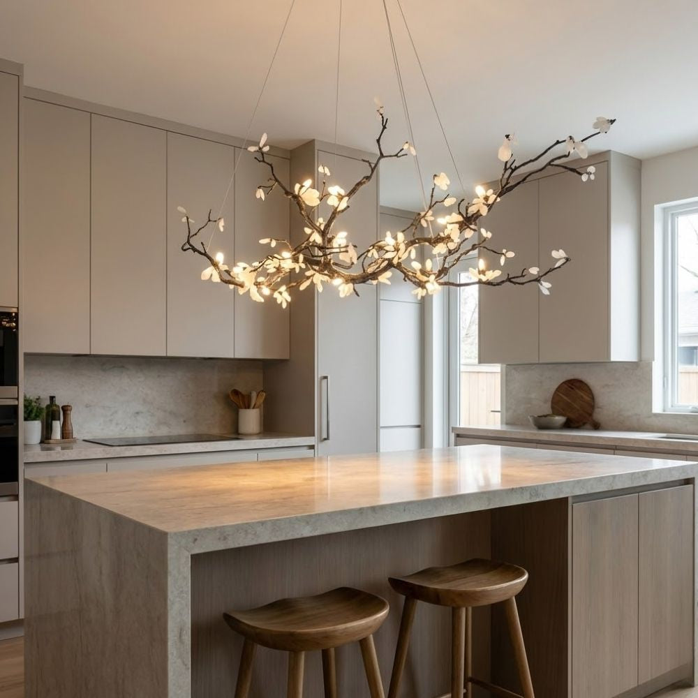 Alba Tree Branch Chandelier in luxury room