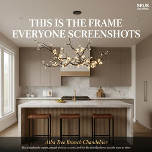 Alba Tree Branch Chandelier  Seus Lighting