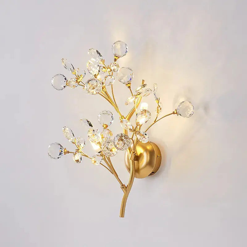 Alessa Gold Branch Wall Light  Seus Lighting