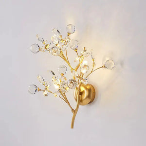 Alessa Gold Branch Wall Light  Seus Lighting