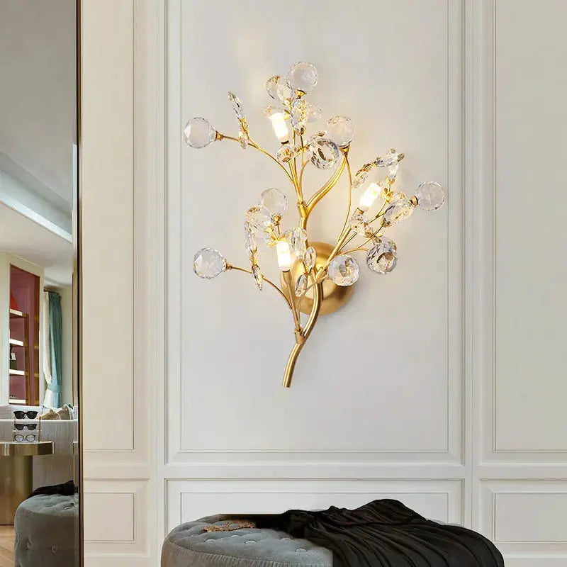 Alessa Gold Branch Wall Light