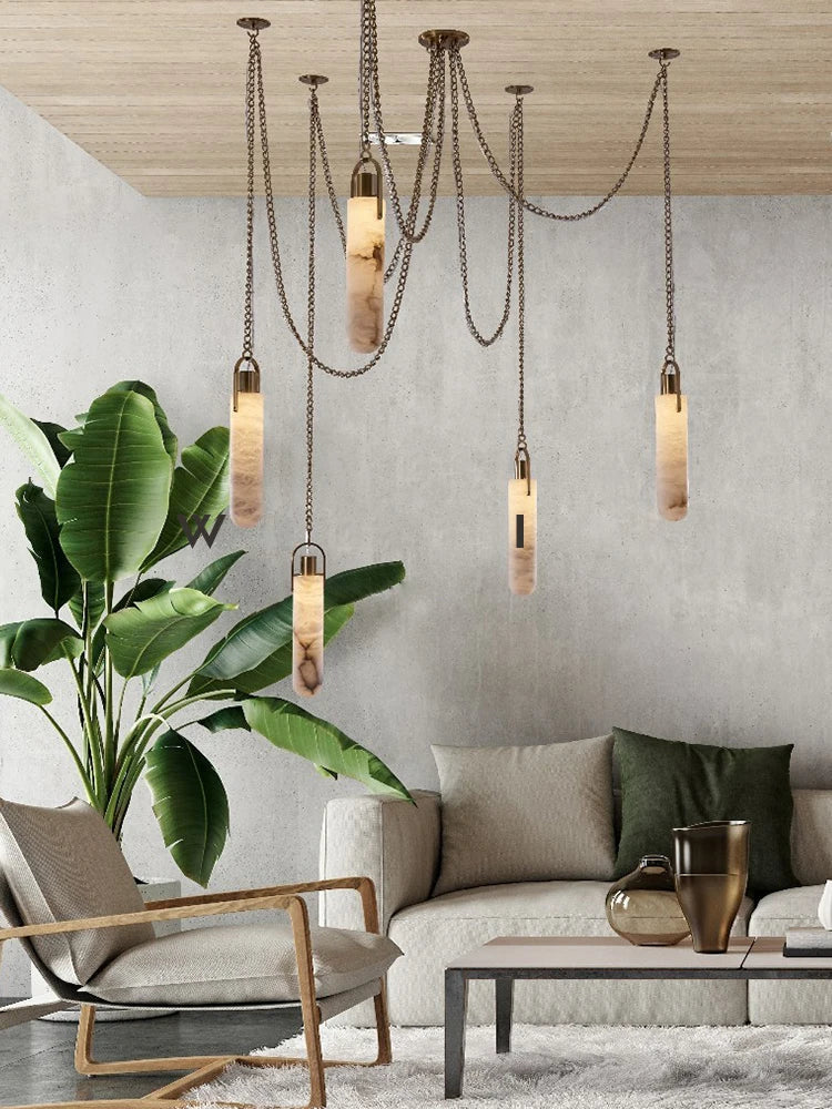 Anx Marble Ceiling Light  Seus Lighting