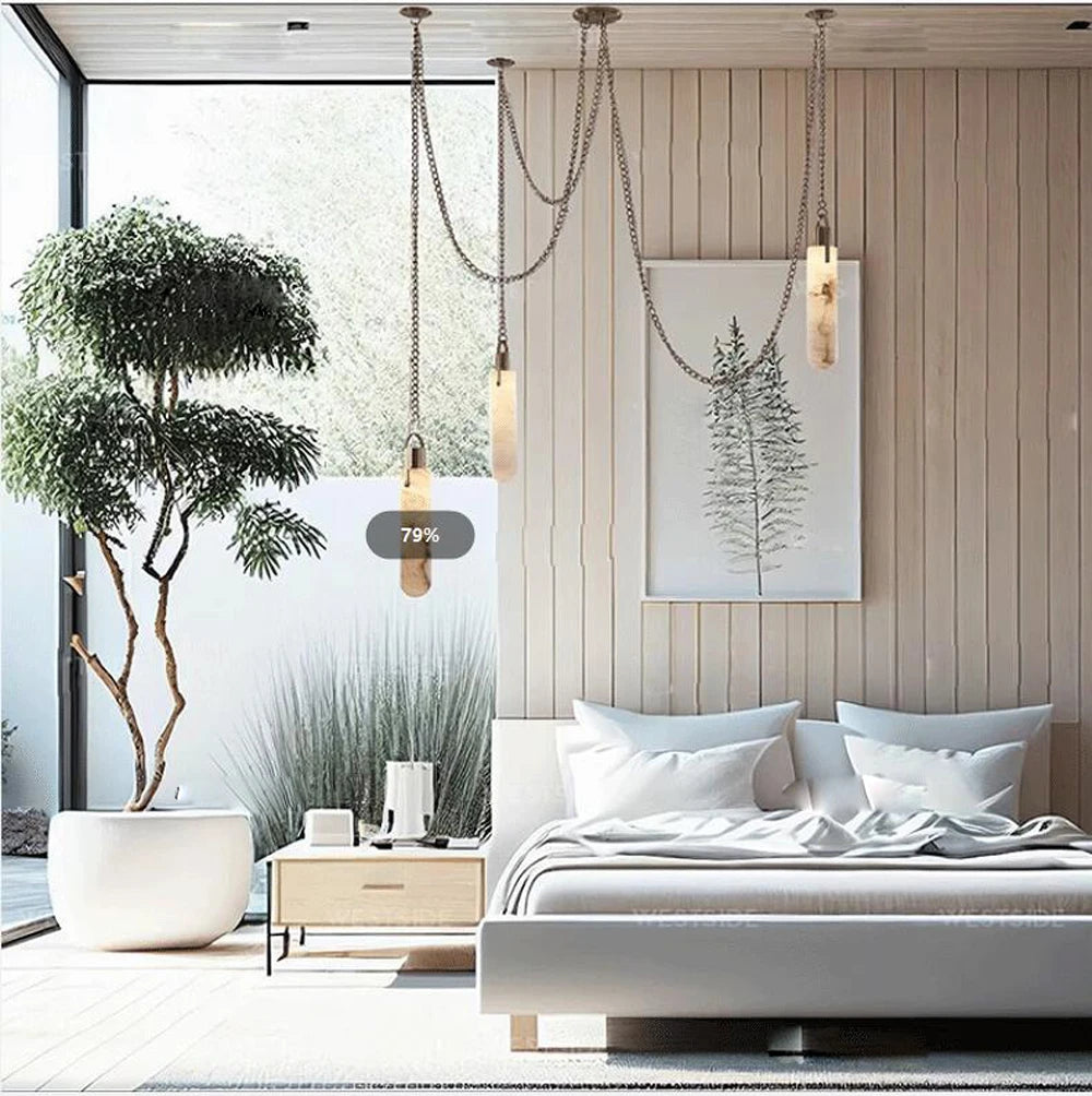 Anx Marble Ceiling Light  Seus Lighting