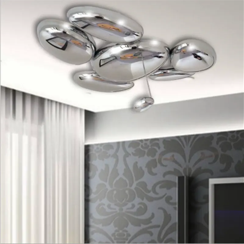 Art Deco Ceiling Light Flush Mount Seus Lighting