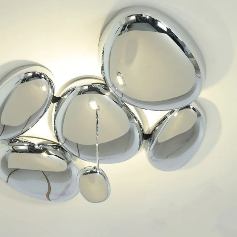 Art Deco Ceiling Light Flush Mount  Seus Lighting