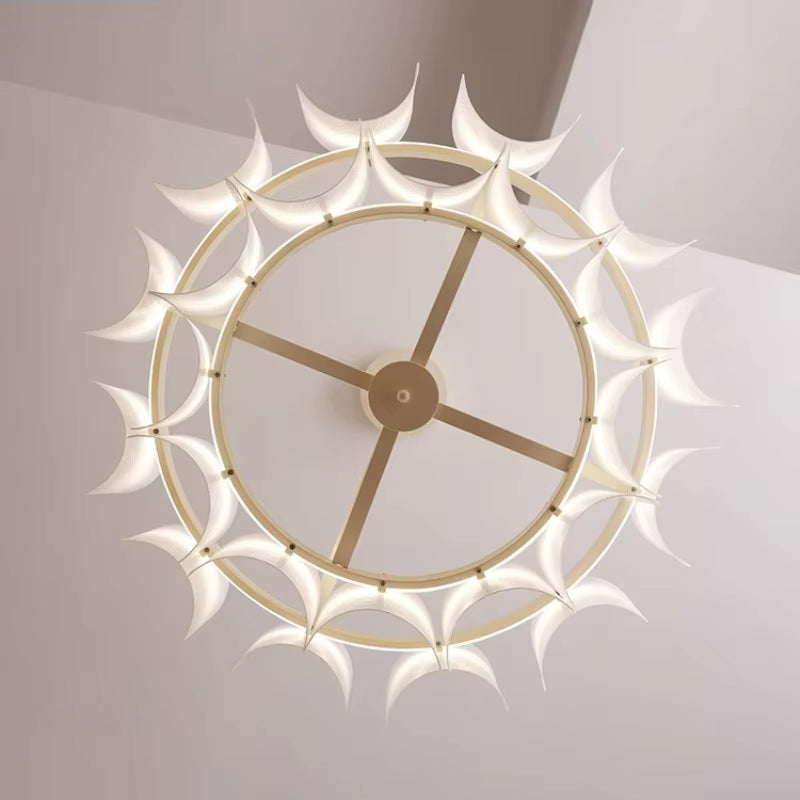 Arten Modern Acrylic Chandelier  Seus Lighting