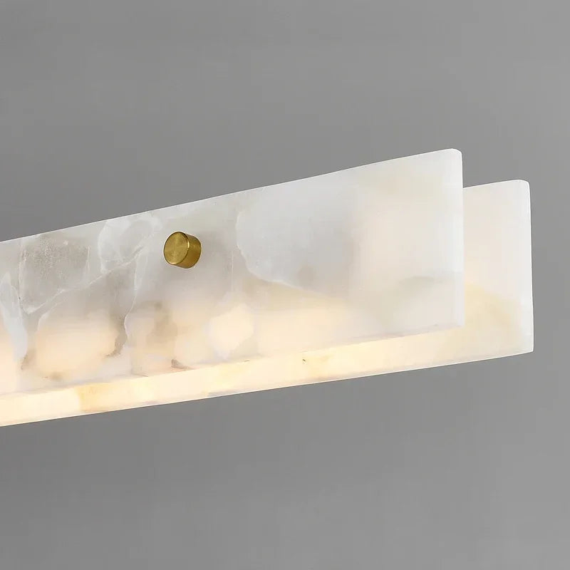 Asna Modern Rectangular Chandelier  Seus Lighting