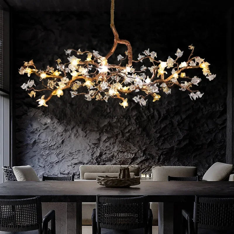 Asut Sculptural Branch Chandelier Lighting  Seus Lighting