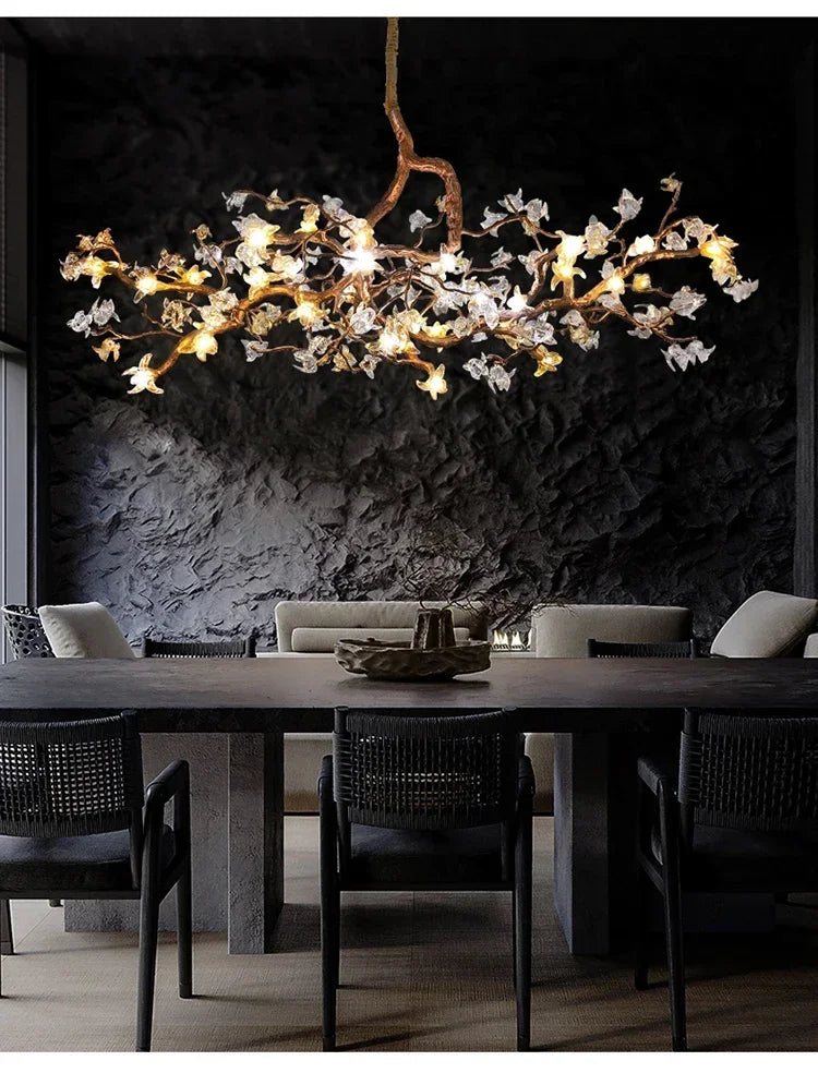 Asut Sculptural Branch Chandelier Lighting  Seus Lighting