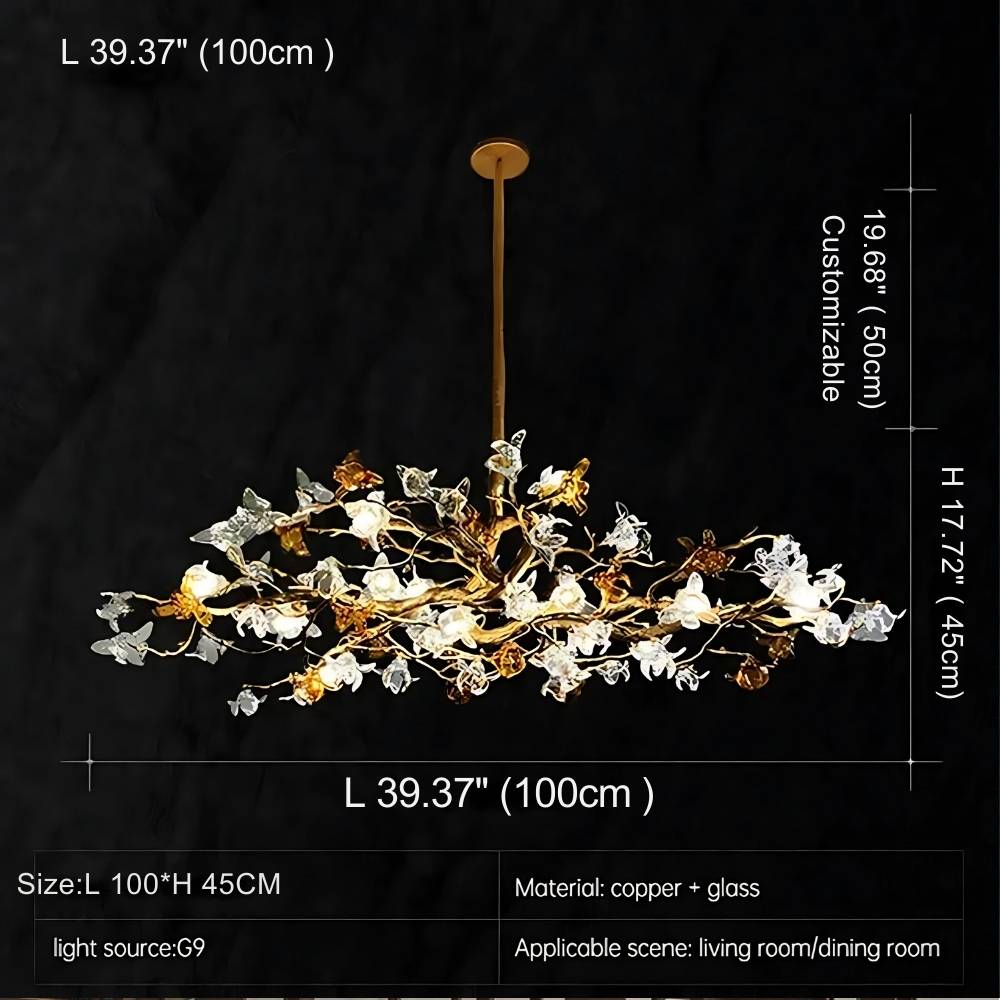 Asut Sculptural Branch Chandelier Lighting  Seus Lighting