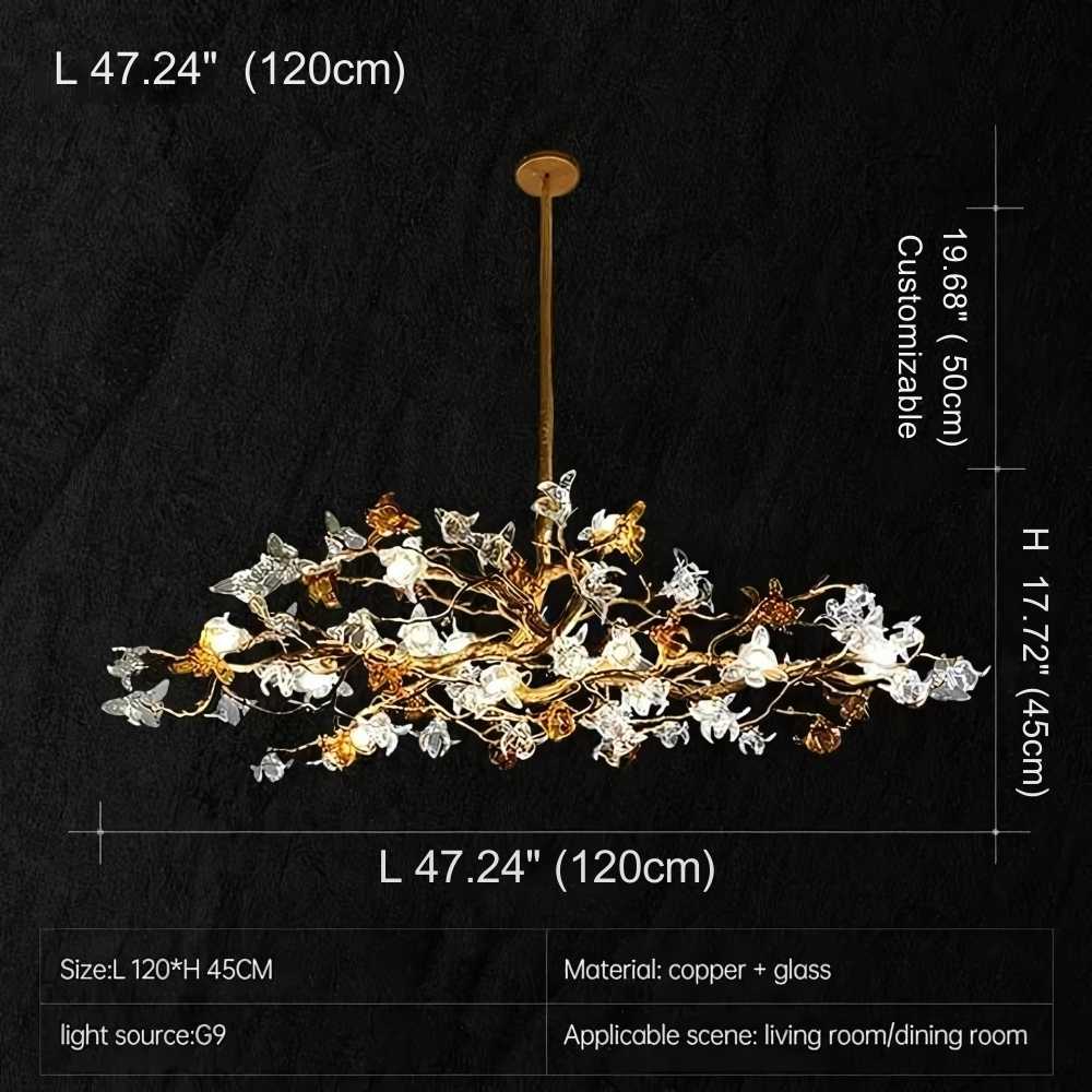 Asut Sculptural Branch Chandelier Lighting  Seus Lighting