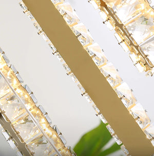 Aten Crystal Staircase Chandelier  Seus Lighting