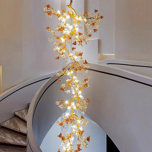 Aurora Branch Staircase Chandelier  Seus Lighting