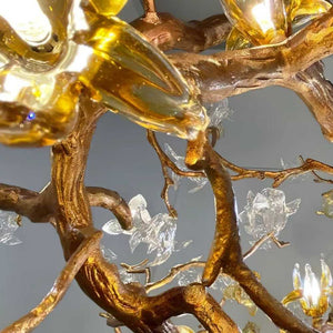 Aurora Branch Staircase Chandelier  Seus Lighting