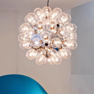 Ayli Clear Glass Bubble Pendant Light - Lights