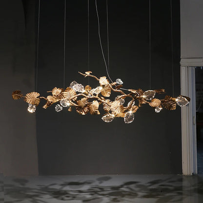 Bedya Linear Branch Chandelier  Seus Lighting