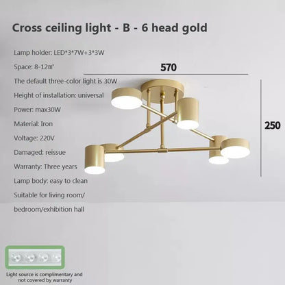 Belia Modern Ceiling Chandelier Seus Lighting