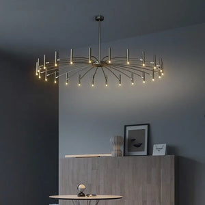 Berny Ceiling Modern Chandelier Seus Lighting