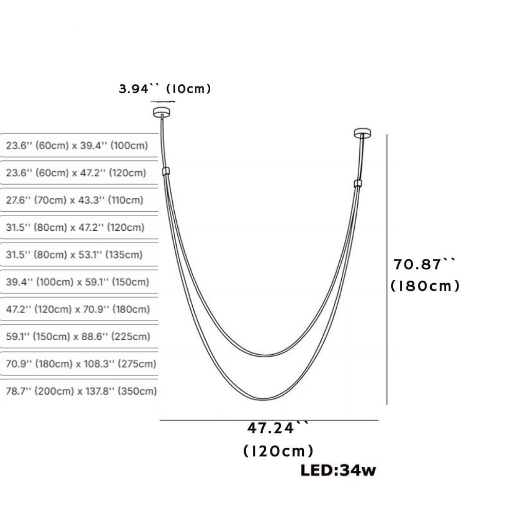 Beza Leather Belt Pendant Light  Seus Lighting