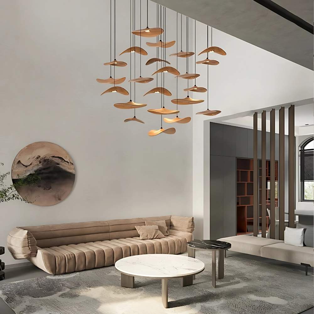 Bidi Multi Light Pendant Chandelier  Seus Lighting