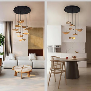 Bidi Multi Light Pendant Chandelier  Seus Lighting