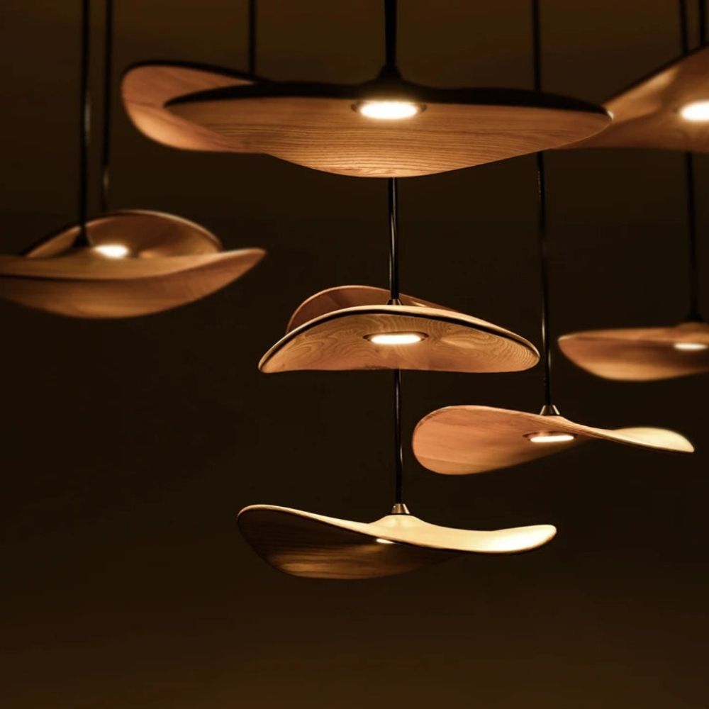 Bidi Multi Light Pendant Chandelier  Seus Lighting