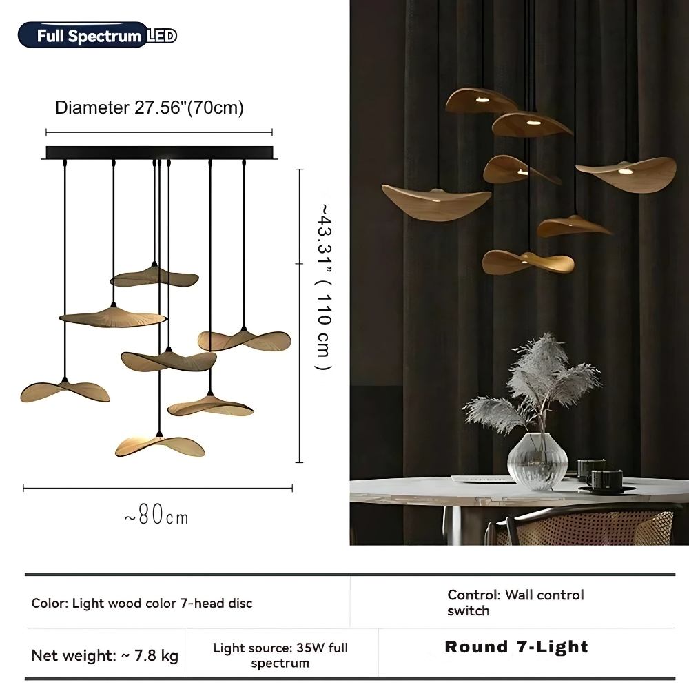Bidi Multi Light Pendant Chandelier  Seus Lighting
